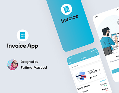 Invoice - Mobile App Design