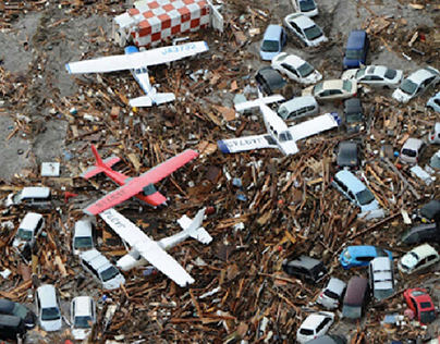 Debris from the 2011 Tohoku Tsunami