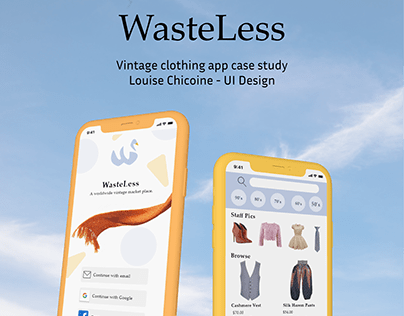 WasteLess - Vintatge Clothing App