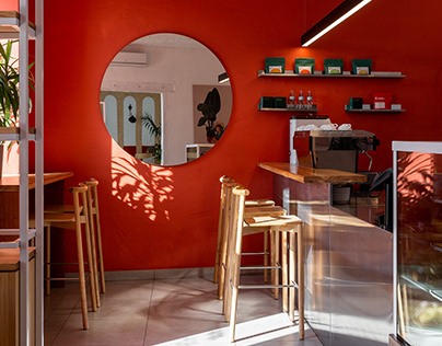 Kofemolka cafe interior 2