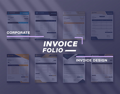 Invoice Folio | Corporate Invoice Design Templates