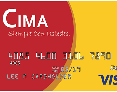 CIMA Card Carrier & Card