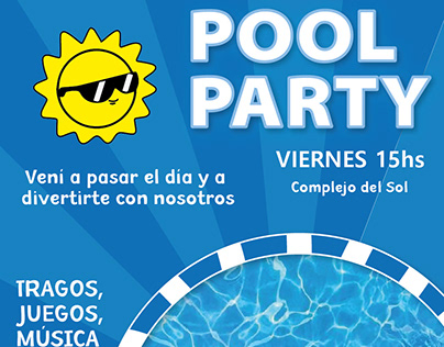 Invitación - Pool party