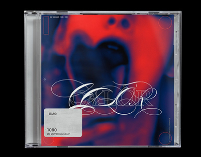 CD cover mockup title "CALOR"