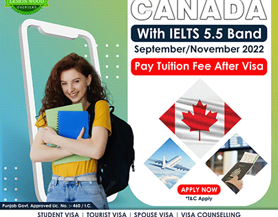 Study In CANADA - September/November 2022