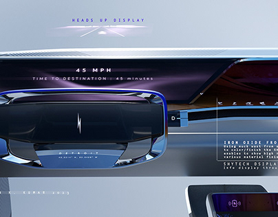 Pick Up the Future : EV Pick-Up Interior Concept