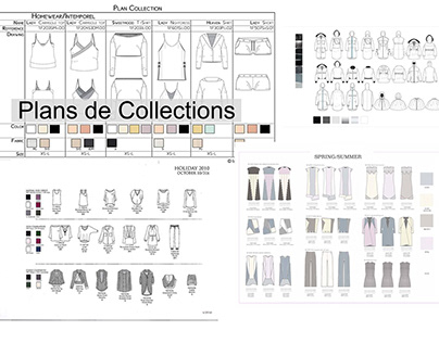 Exemples de Plans de Collection - Fashion Design