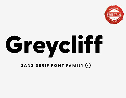 Greycliff CF: geometric sans font v2