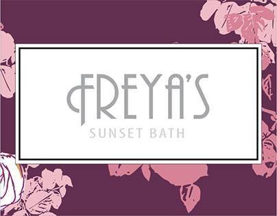 Freya's Sunset Bath Fabric Collection