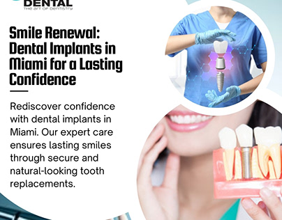 Smile with Cutting-Edge Dental Implants in Miami FL