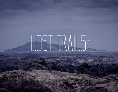 Lost Trails - Typeface