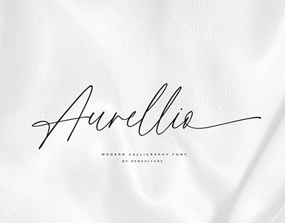 Aurellio - Modern Calligraphy Font
