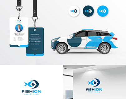 Logo & Brand Identity Pack for Fishion Advertising