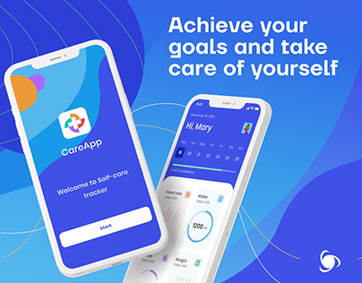 CareApp - Health Activity Tracker App | UI/UX