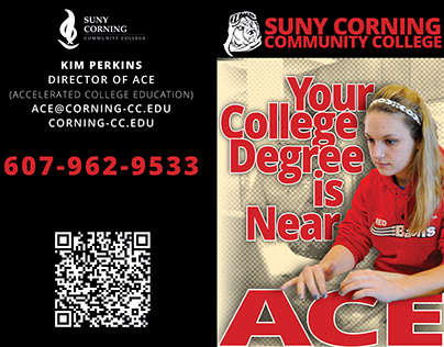 Brochure for SUNY Corning