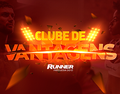 Clube de Vantagens RUNNER - Key Visual