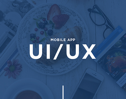 Mobile app UI/UX Promo, Food, Restaurant