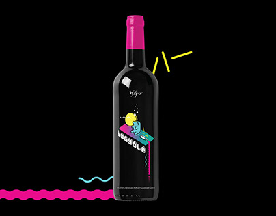 Bogyólé 2018 wine label