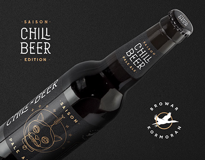 Chill Beer Kormoran Brewery - Packaging Concept Art