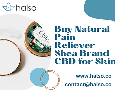 Buy Natural Pain Reliever Shea Brand CBD for Skin
