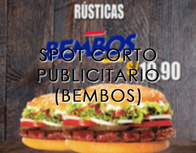 SPOT CORTO PUBLICITARIO DE BEMBOS