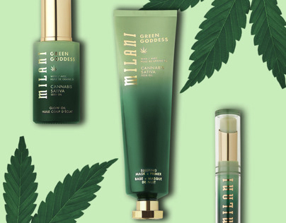 Green Goddess Collection Packaging