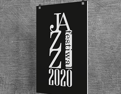 Plakat "JAZZ Festiwal"
