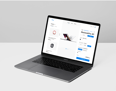 Product page MacbookPro