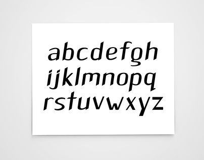Typeface Design - Forward Sans