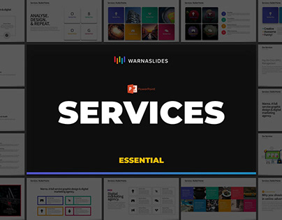 Services & Points PowerPoint Template (FREE DOWNLOAD)