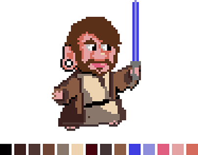 Pixel art - Jedi me