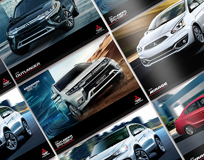 Mitsubishi Motors Consumer Vehicle Launch Brochures