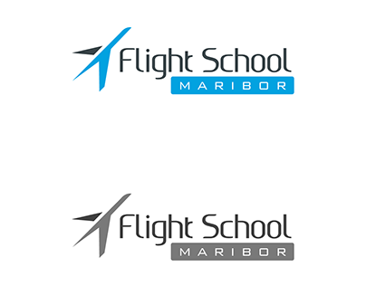 Flight School Maribor Logo Design