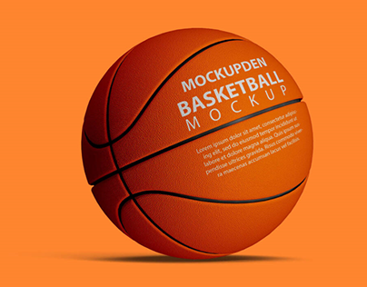 15+ Catchy Basketball Ball Mockup Templates