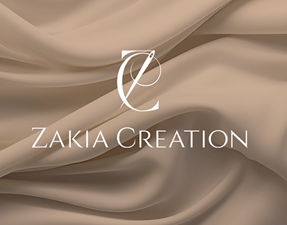 Brand identity ZAKIA CREATION STITCHING