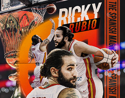 Ricky Rubio | FIBA Poster