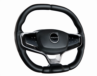 EX30 volvo 3D wheel steering