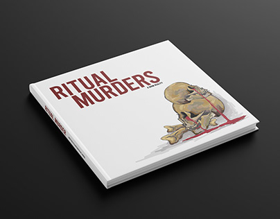 Book design 'Ritual Murders'