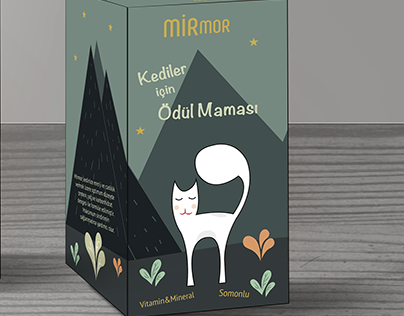 Mirmor Kedi Maması Ambalaj Tasarımı / Mirmor Cat Food
