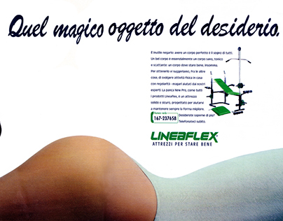 LINEAFLEZ - Campagna Stampa del 1997