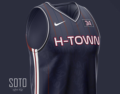 NBA City Edition - HOUSTON ROCKETS - concept by SOTO