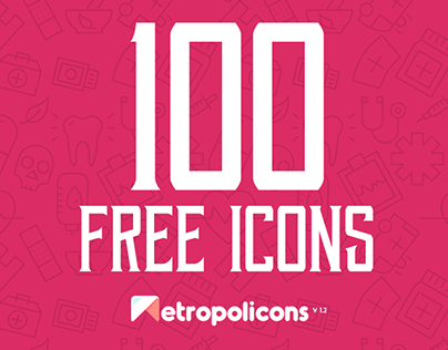 100 free vector lined & filled icons