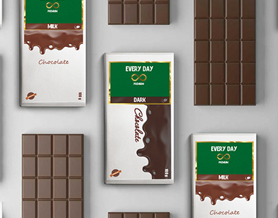 Шоколадка. Редизайн упаковки "Каждый день" Redesign