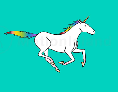 Galloping Unicorn Animation