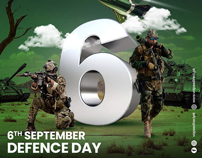 6 September Pakistan defence day post design