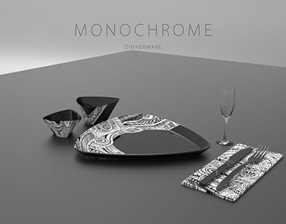 Monochrome Dinnerware