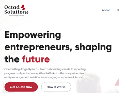 Octad Solutions - Website