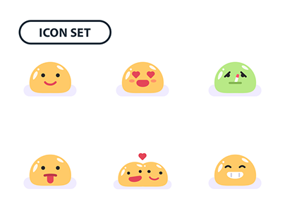 Eggs Emoji icon set