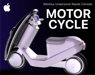 Project thumbnail - MOTORCYCLE - Moto eléctrica Apple