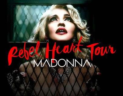 Madonna Rebel Heart Tour DVD + CD Packaging Booklet
